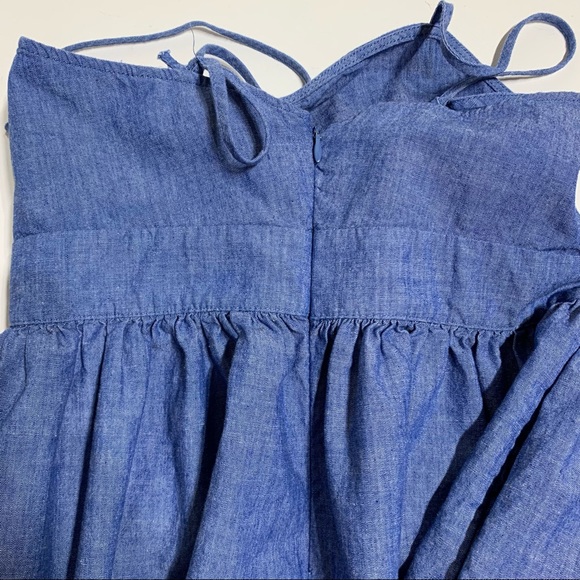 Zara S doll soft denim cami dress - Picture 4 of 6